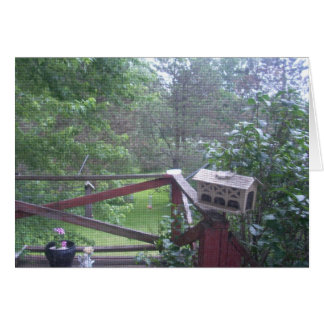 Cartão Da Porta da Porca