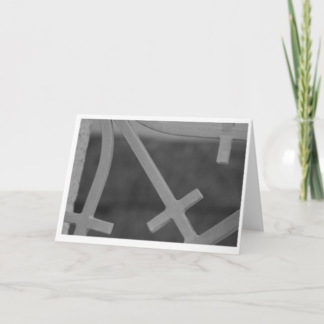 Cartão da porta do ferro (Frente)