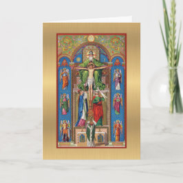 Cartão da Primeira Missa Tradicional do Padre Cató