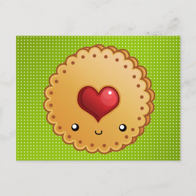 Cartão da receita do biscoito do Natal (Frente)