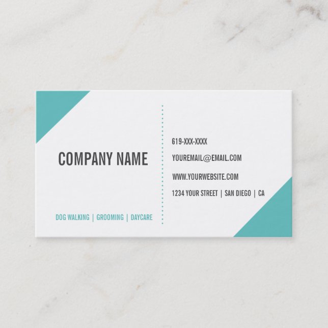 Cartão da referência do cliente do caminhante do (Frente)