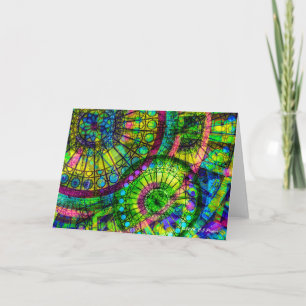 Cartão da "roda da fortuna"