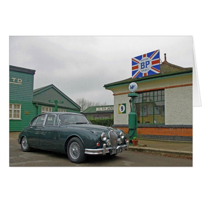 CARTÃO DA SAAB DE 1950 (Frente Horizontal)