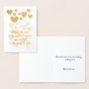 Cartão da simpatia (folha Dourado) pelo