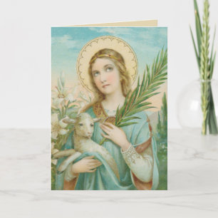 Cartão da St. Agnes de Roma (MH 01)