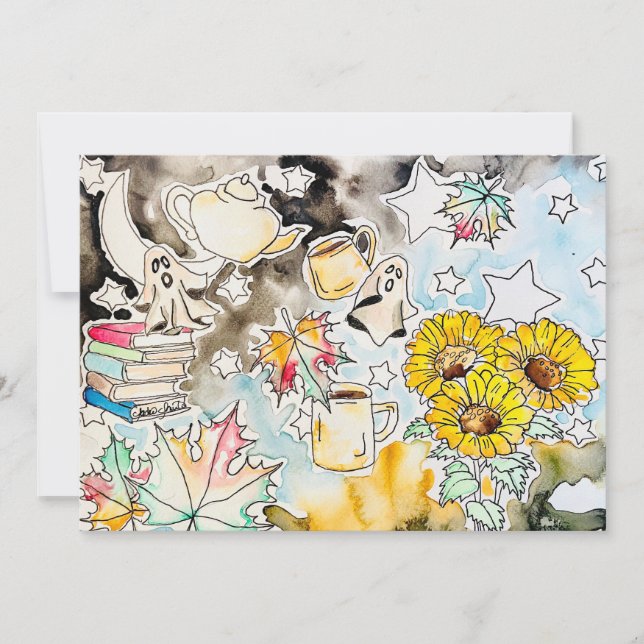 Cartão da Temporada Assustadora (Frente)