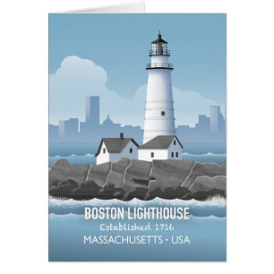 Cartão da Torre de Sinalização de Boston