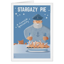 Cartão da Torta Stargazy
