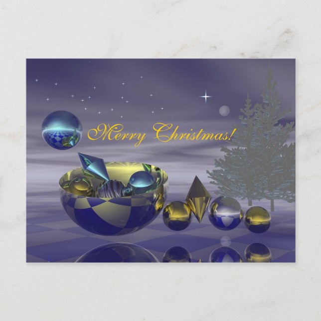 Cartão da véspera de Natal (Frente)