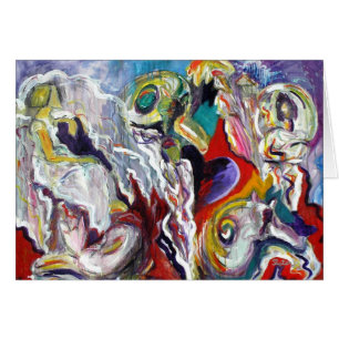 Cartão da visão do anjo