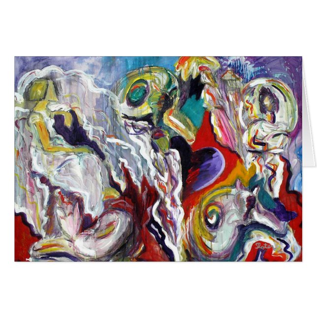 Cartão da visão do anjo (Frente Horizontal)