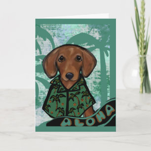 Cartão Dachshund