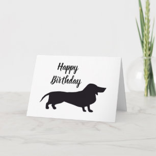 Cartão Dachshund