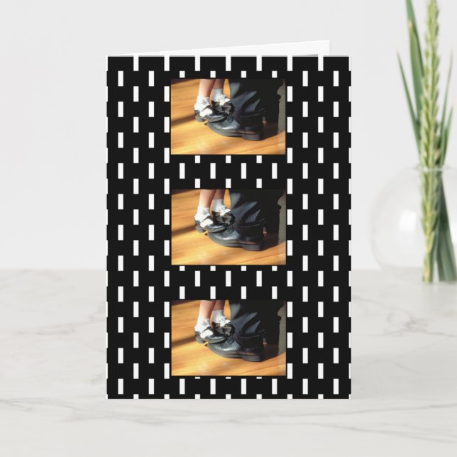 Cartão Dad and Daughter Card (Frente)