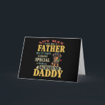Cartão Dad Gift | Any Man Can Be A Father Dachshund Daddy<br><div class="desc">Dad Gift | Any Man Can Be A Father But It Takes Someone Special To Be A Dachshund Daddy. Give a gift for your Dad !! Great Father !</div>