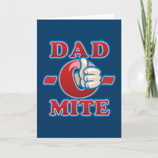 Cartão Dad-O-Mite