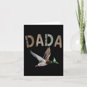 Cartão Dada Duck Hunting One Lucky Duck primeiro aniversa