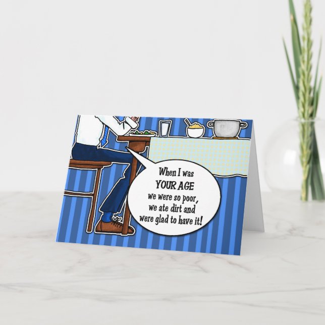 Cartão Dadismo - Para Qualquer Pai (Frente)