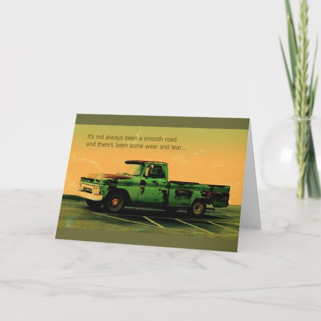 Cartão Dad's always there (Frente)