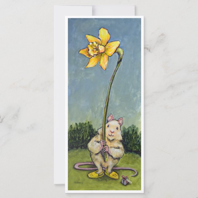 Cartão Daffodil (Frente)