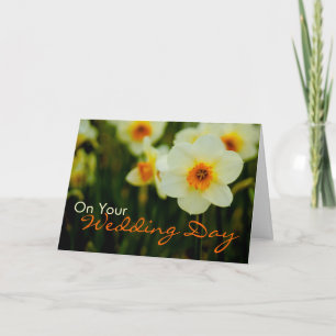 Cartão Daffodil • Wedding Congratulation Card