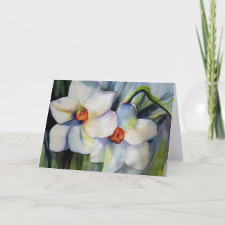 Cartão Daffodils Greeting Card with envelope