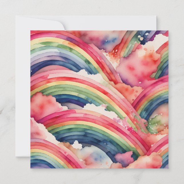 cartão d'água arco-íris (Frente)