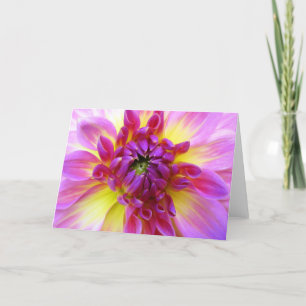 Cartão Dahlia Blank Greeting Card