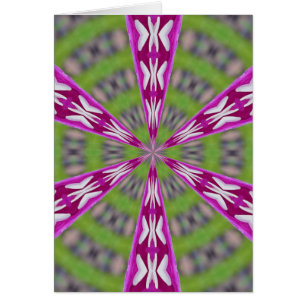 Cartão Dahlia Kaliediscope