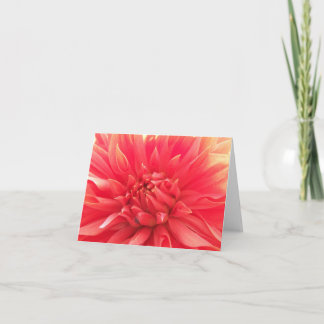 Cartão Dahlia Note Card