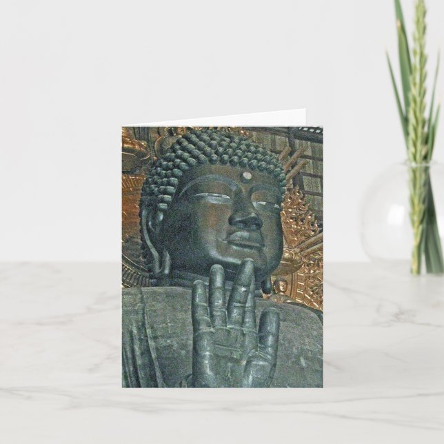 Cartão Daibutsu Note Card (Frente)