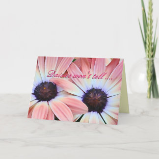 Cartão Daisies 2543 xxx- customize any occasion