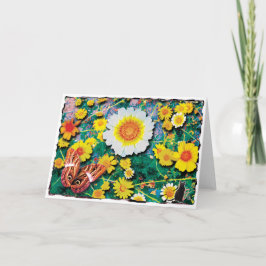 Cartão Daisies May Saudeting Card