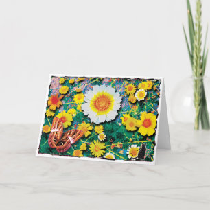 Cartão Daisies May Saudeting Card