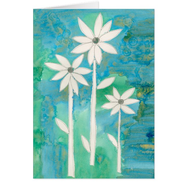 Cartão Daison Daisies II (Frente)