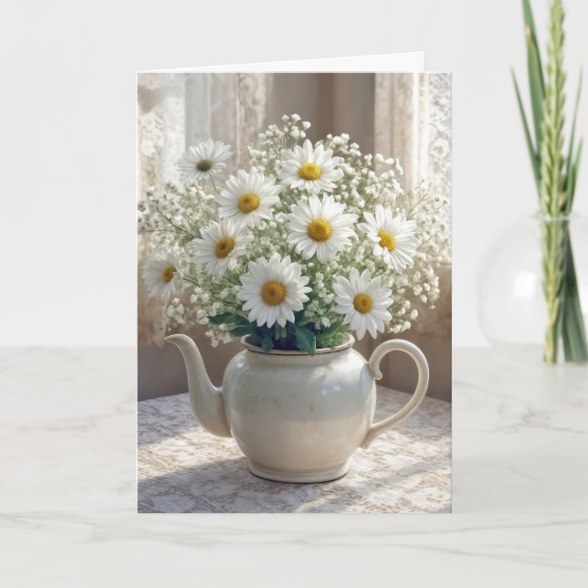 Cartão Daisy Bouquet Thinking of You (Frente)