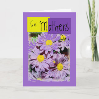 Cartão Daisy Dia de as mães