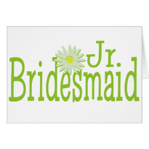 Cartão Daisy Jr. Bridesmaid