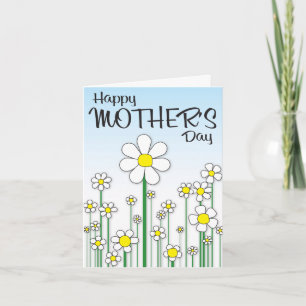 Cartão Daisy Mother's Day