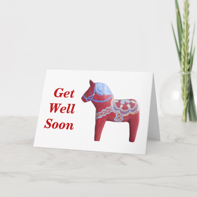 Cartão Dala Horse Consiga Bem (Frente)
