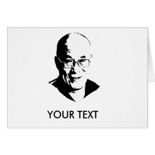 Cartão Dalai Lama
