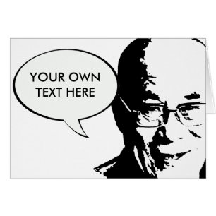 Cartão Dalai Lama