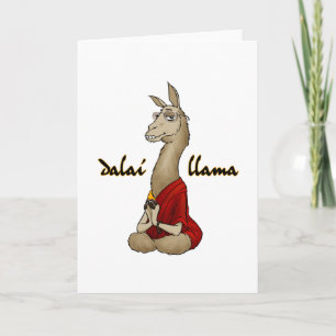 Cartão Dalai Llama