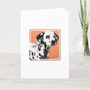 Cartão Dalmatian Puppies Greeting Card