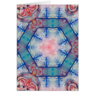 Cartão Dama AVALON do lago, Reflexões Mágicas de Água