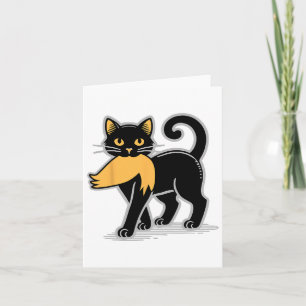 Cartão Damas dos Gatos Para Kamala Harris Donald Trump 20