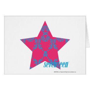 Cartão Damasco 2 Aqua-Magentas