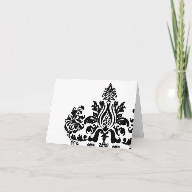 Cartão Damask Card (Frente)