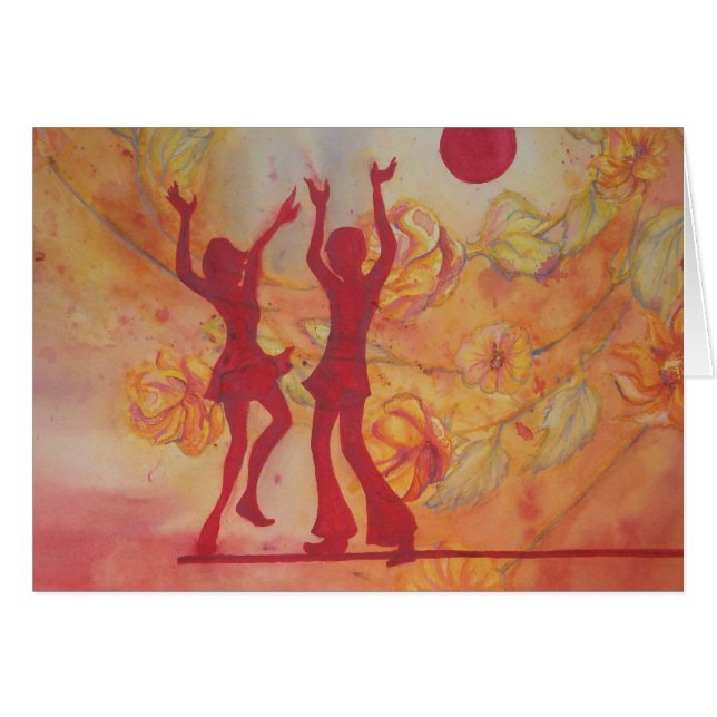 Cartão Dança (Frente Horizontal)