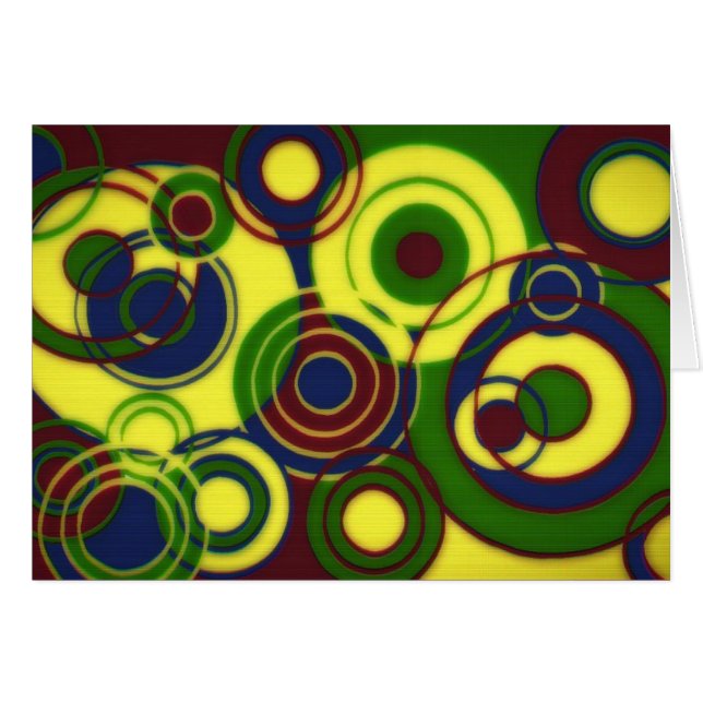 Cartão Dança ao quadrado (Frente Horizontal)